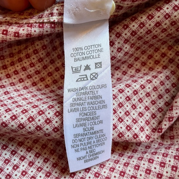 Mens Paul Smith red & white checkered shirt - Picture 13 of 15